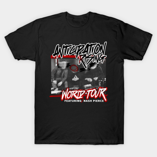 Anticipation Rising Band Tee - Dark Version by Author Kat Singleton 